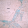 Plán města Bílovce z r. 1863.